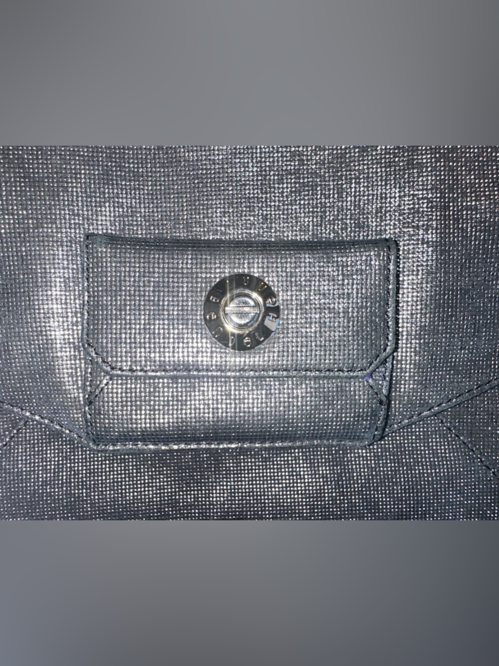 ✨Henri Bendel Metallic Jacquard Envelope Clutch • Satin Lined • Collector Piece - Picture 13 of 16